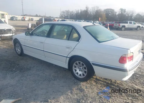 2001 BMW 740Il from USA, damaged, VIN WBAGH83451DP20194